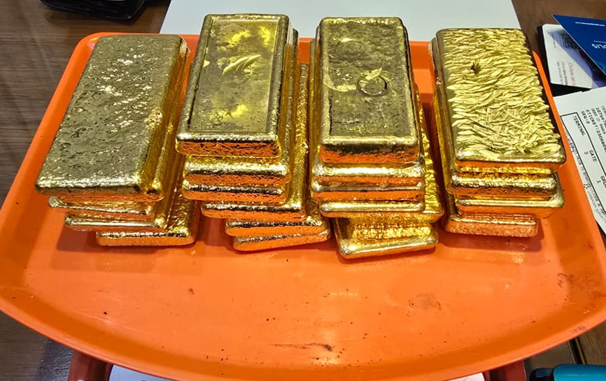 Paraguay Seizes 22kg of Gold Intended for Panama