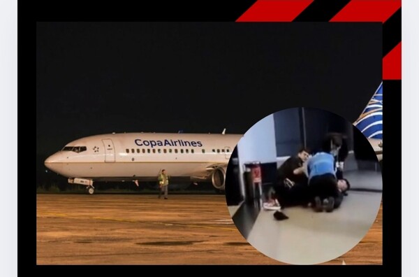 Passenger becomes violent on flight from Paraguay to Panama